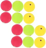 KITANDOVE Fishing Floats 12pcs Round Ball Shape Foam Fishing Tackle Stops for Pole