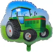 PMU 34in Large Shape Tractor Farm Mylar Balloon Pkg/1