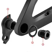 for SRAM UDH Frame Rear Derailleur Hanger M12X1.5 Bike Derailleur Hook Adaptor M12-1.5 Black