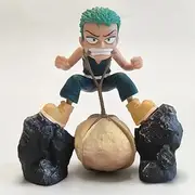 Official Goods/OP Roronoa·Zoro Childhood Standing Posture Figure Game Character Anime Model Collectible Statues Toy Decorations