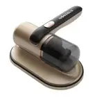 NNEDSZ Gold Portable UV Mattress Cleaner, Handheld Wireless Dust Mite Vacuum, Ho