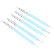 5pcs Clay Sculpting Tool Set Silicone Head Sculpture Shapers Repair Making Tool