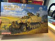 1/35 DRAGON -GERMAN Sd.Kfz.251/21 Ausf.D "DRILLING" HALFTRACK KIT-NEW WM170