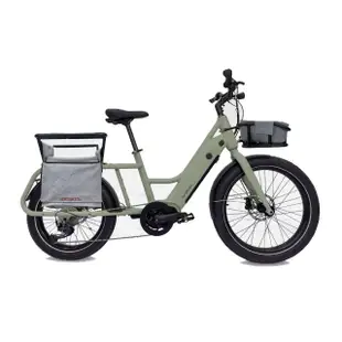 【DOSUN】eCARGO BIKE CG135消光綠 前貨架+V型貨架(車麗屋)