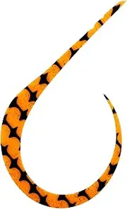 [ロックリンク] Brizm EZ Curly Akashi Standard, Single, Set of 4, Orange Zebra