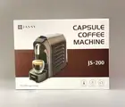 Jassy JS-200 Capsule Coffee Maker Single Cup Espresso Machine ~NEW~