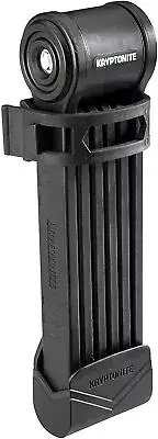 Kryptonite Keeper 510 Folding Lock: 100cm 3mm Black Neoprene Cover