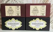 (4) Saponificio ~ Sandalwood & Cedarwood Bar Soap for Men 10.5 oz Each