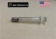 Glass Syringe 2ml Luer Lock With Metal Needle Special Welding Oil Container
