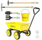 NEW Stanley Jr. Wagon Garden Set