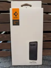 Pixel 6 Pro Tough Armor Case by Spigen NEW Black Unopened package ACS03461