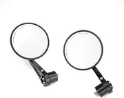 Handlebar Mirror For KAWASAKI Z125 Z250 Z300 Z650 Z750 Z800 Z900 Z1000 CNC Black Motorcycle Bar End Mirrors Rearview Mirrors(Mirror B)