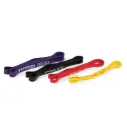 Titan Fitness 41" Light Multi-Pack Latex Bands, Pull-Up Bands, Resistance Band