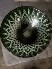 waterford crystal bowl large Green