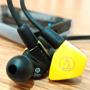 Audio Technica鐵三角 ATH-LS50iS雙單元動圈入耳機塞圓聲帶行貨
