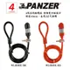 PANZER 對號密碼鋼纜鎖 10x2000mm P-WL656DL