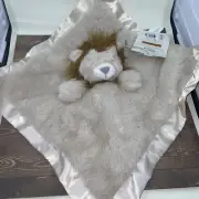 Cloud Island Tan Brown Plush Lion Wild Cat Security Blanket Lovey New with Tags