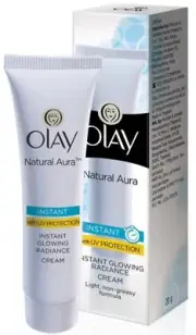 Olay Natural Aura Instant with UV Protection Fairness Cream (10 Pack)