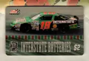 FINISH LINE RACING Interstate Car 18, NASCAR ( 1996 ) Phone Card ( EXP. ) V1