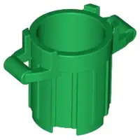 在飛比找蝦皮購物優惠-Lego 樂高 綠色 垃圾桶 握把 桶子 Green Con