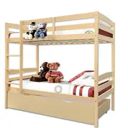 [Royal Sleep] NEW Bunk Beds Single Frame Solid Pine Children Woo