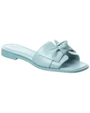 Alexandre Birman Maxi Clarita Square Leather Sandal