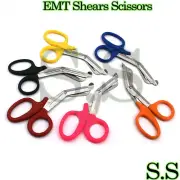 25 Pcs EMT Utility Bandage Scissor 5.5" Multiple Colors