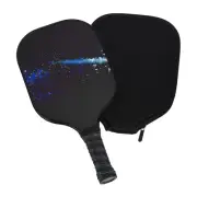 Graphite Pickleball Paddle Carbon Fiber Polymer Racket with Portable Cover