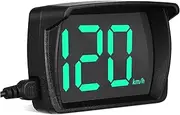 ASAKKURA Km/h Car Hud Display Digital Speedometer Auto On/Off Universal Fit Easy Dashboard Installation