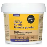 Simply Clean Lemon Myrtle Laundry Powder 1.75kg