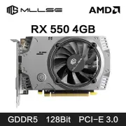 MLLSE AMD RX 550 4GB Graphics Card GDDR5 128Bit DVI HDMI DP PCI-E 3.0 Radeon GPU