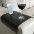 Functional Wooden Sofa Tray, Couch Arm Table, Sofa Side End Table, Armrest Table
