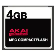 4GB Akai MPC CompactFlash CF Memory Card for for MPC500, MPC1000, MPC2500 + more