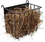 Guinea Pig Hay Feeder，Rabbit Hay Feeder with Heavy-Duty Metal Frame Hay Holder，F