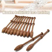 12 Pcs Bobbin Lace Danish Style Weaving Tool Kit Portable for Beginners Lace Making New