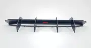 Aggresive Rear Bumper diffuser addon with ribs/ fins For Audi RS6 5G 8C 19-23 (for: Audi)