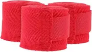ibasenice 3 Pack Boxing Wrist Wraps Soft Cotton Breathable Hand Protectors Elastic Wrist Straps for