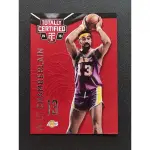 限量 張伯倫 2014-15 TOTALLY CERTIFIED WILT CHAMBERLAIN RED /279