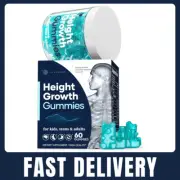 "Height Growth Gummies Multivitamins, Natural Height Increase Supplement (60 Ct)