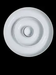 New Vintage Isaac Mizrahi for Target Set of 3 White Ring Nesting Serving Bowls