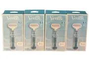 4 X Gillette Venus Smooth Women's Razor Handle + 1 Refill