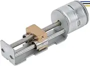 Marhynchus Mini Linear Screw Nut Slider 2?Phase 4?Wire Stepper Motor Linear Screw Slide Table Slider Stroke 34mm