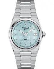 [Tissot] PRX Powermatic 35mm 80 T1372071135100 Watch in Ice Blue