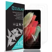 [3 Pack] ZUSLAB Galaxy Note 10 Flexible TPU HD Clear Film Self Healing Screen Protector for Samsung