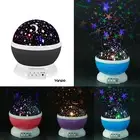 Led Night Light Usb Sky Rgb Lamp Projector Moon Ball For Kids Bedroom Colorful