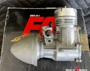 Fox Delux 40 BBRC Model Airplane Engine With Muffler Vintage NOS FREE SHIPPING