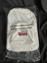 [NEW IN PLASTIC] Supreme Canvas Backpack White FW20