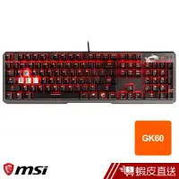 在飛比找蝦皮商城優惠-MSI Vigor GK60 Cherry 青軸機械式電競鍵