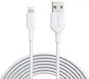 Anker Powerline II USB Cable for Lightning 3m/10ft MFi-Certified iPhone 12/12Pro