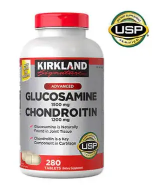 科克蘭 葡萄糖胺和軟骨素 Glucosamine & Chondroitin 280顆裝 效期:2025/06